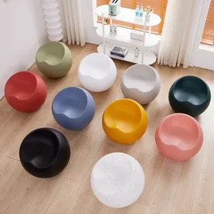 Creativity Household Apple Foot Stool Sleek Entryway Shoe Low Stool Minimalist Charm for Modern Living Room Furniture - Image 3