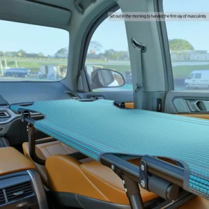 Vehicle Multi-Function Car Bed Car Modified Bed Co-pilot Sleeping Bed Camping Portable Folding Bed Car Rear Seat Car Travel Bed - Image 6