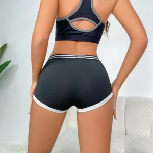 Fashions Women High Waist Butt Lift Sports Short Pants High Stretch Breathable Yoga Shorts Fitness Running Athletic Tights - Image 6