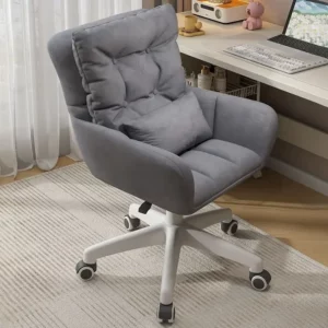 Comfortable Sedentary Home Study Chair Dormitory Desk Girls' Bedroom Makeup Chair Office Lift Swivel Chair - Image 4