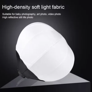 35CM Globe Lantern Softbox Bowens Mount Quick Ball Diffuser Ring Soft Light Modifier for Film-Making Video Shoot Flash - Image 3