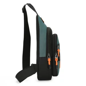 Fashion Men's Chest Bag Handbag Lightweight Oxford Fabric Crossbody Shoulder Bag Stylish Casual Men's Waist Packs Male Chest Bag - Image 4