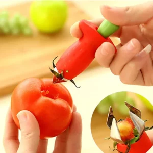 Strawberry Slicer Cutter Strawberry Corer Strawberry Huller Fruit Leaf Stem Remover Salad Cake Tools Kitchen Gadget Accessories - Image 2