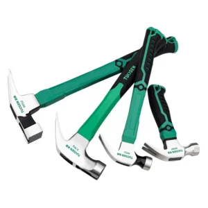 Multi functional anti-skid shockproof claw hammer Woodworking hammering steel hammer Magnetic automatic nail hammer Hand tool - Image 5