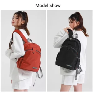 Fouvor Casual Sport Backpack Women 2025 Fashion Nylon Waterproof Travel Laptop Backpack Large Canvas Student School Bags 2587-23 - Image 4