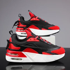 Trend Running Shoes Men Air Cushioning Jogging Shoes Thick Sole Sneakers Men Gym Athletic Sports Shoes Zapatillas De Deporte - Image 2