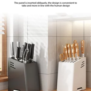 Multifunctional Household Knife Stand Square Kitchen Knife Holder Kitchen AccessoriesKitchen Countertop Storage Box Gadget - Image 6