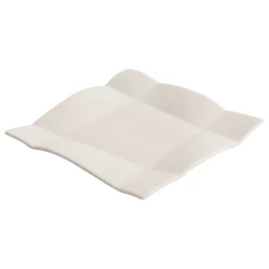Dehua ceramic hammer pattern western food plate household dish steak plate high-end tableware square plate dessert - Image 4
