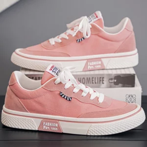 Hot Selling Couple Board Shoes Summer Fashion Sneakers Outdoor Anti Slip Wear-resistant Work Shoes Colorful Canvas Casual Shoes - Image 4