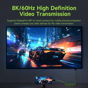 Hagibis USB C Fast Charger Cable With LED Display PD 240W 40Gbps Video Cord Compatible with Thunderbolt 4/3 For iPhone 16 Laptop - Image 4