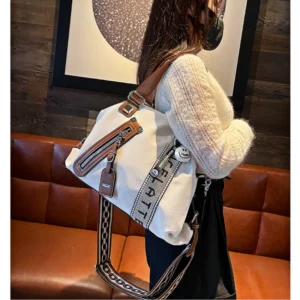 Large Capacity Tote Bag Top Handle Handbag Fashion Messenger Sac A Main Female Hobos Shoulder Shopper Luxury Bags - Image 3
