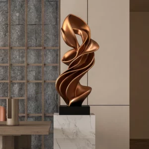 Home Decor Modern Abstract Sculpture Ornament Crafts Villa Stairs Hotel Lobby Corridor Aisle Floor Art Decoration - Image 3