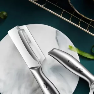 Pineapple Peeling Knife Thickened Stainless Steel Pumpkin Skin Peeler Kitchen Special Paring Tools Home Sugar Cane Paring Knife - Image 3