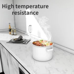 10M Marble Kitchen Oil-Proof Film Waterproof Self-adhesive Wall Tile Sticker Moisture-Proof Countertop Cabinet Cover Wallpaper - Image 5