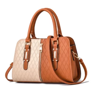 Women bag Leather Tree Branches Metal Decor Handbags Lady Shoulder Crossbody Messenger Bag Female Purse Tote handbag - Image 2
