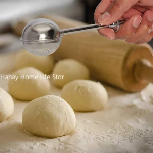 Powder Shaker Sugar Duster Flour Sugar Sieve For Powdered Sugar And Spices Cake Decorating Tool Baking Accessory - Image 3