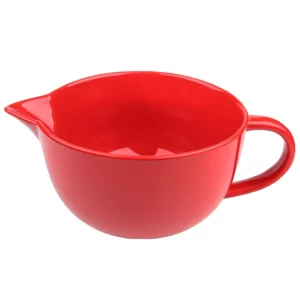 Japan style creative ceramic bowl measuring cup with handle The Mixing Bowl household simplicit baking set batter bowl egg bowls - Image 5