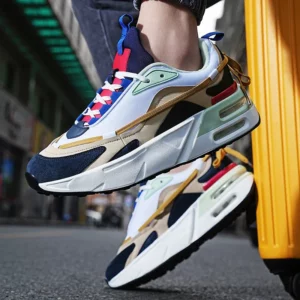 Trend Running Shoes Men Air Cushioning Jogging Shoes Thick Sole Sneakers Men Gym Athletic Sports Shoes Zapatillas De Deporte - Image 5