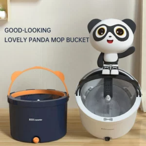 2023 New Cleaning and sewage separation household high-end hand-free automatic rotating mop absorbent floor cleaning flat moppin - Image 4