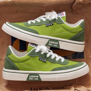 Hot Selling Couple Board Shoes Summer Fashion Sneakers Outdoor Anti Slip Wear-resistant Work Shoes Colorful Canvas Casual Shoes - Image 1