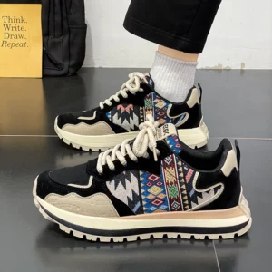 New large size men's casual shoes Fashion platform comfortable men's sneakers breathable running men sneakers zapatillas hombre - Image 6