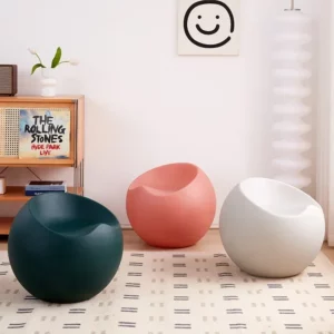 Creativity Household Apple Foot Stool Sleek Entryway Shoe Low Stool Minimalist Charm for Modern Living Room Furniture - Image 4