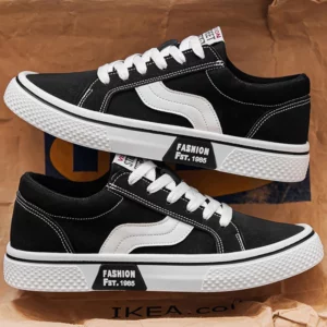 Men's Casual Sneakers Hot Selling Classic Breath Canvas Shoes Outdoor Fitness Training Shoes Anti Slip Wear-resistant Work Shoes - Image 4