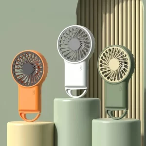 Xiaoimi 2025 Arrival Min Wind Air Cooling Hand Portable Usb Desktop Rechargeable Handheld Fan with Hook For Summer - Image 2