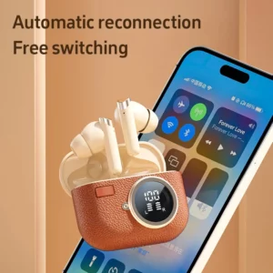 Retro True Wireless Headphones Ultra Long Life Noise Cancelling Bluetooth 5.3 In-ear Sports Headphones With Touch Control 2025 - Image 5