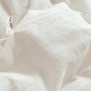 3/4Pcs Bedding Set Japanes Washed Cotton Bed Linen Sets Jacquard Weave Pleat Double Bed Sheet Duvet Cover Comforter Bedding Sets - Image 5