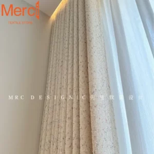 Rainbow Colorful Curtains Chenille Cream Double-sided Jacquard Children's Room Curtains for Living Dining Room Bedroom Custom - Image 4