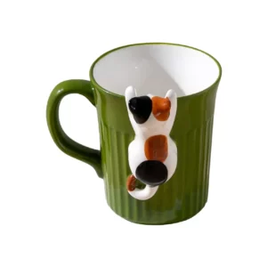 Cartoon Cute Cat Ceramic Mug Creative Office Water Cup Home Breakfast Milk Cup Couple Afternoon Tea Coffee Cup Friend Gift - Image 6