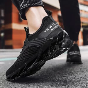 Men Shoes Fashion Mesh Breathable High-quality Sneakers Platform Soft Sole Casual Trend Versatile Running Shoes Tenis Masculino - Image 2