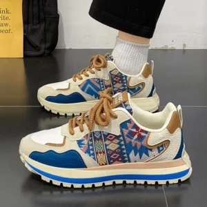 New large size men's casual shoes Fashion platform comfortable men's sneakers breathable running men sneakers zapatillas hombre - Image 4