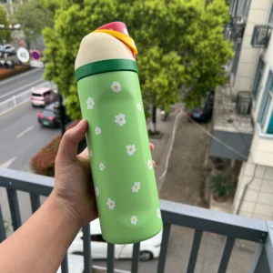 24oz stainless steel insulated cup, straw cup, sports water cup, chilled water bottle, car cup - Image 3