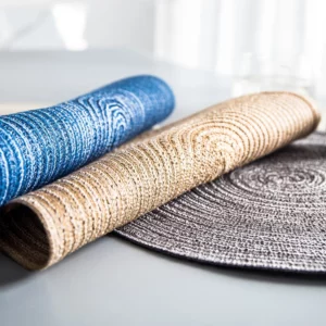 1pc Table Placemats for Table Mat Ramie Insulation Pad Placemats Linen Non Slip Table Mats Home Decoration Pad Coaster - Image 3