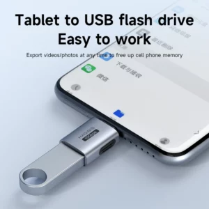 Hagibis USB to Type C OTG Adapter 10Gbps High-Speed Data Transfer USB C Male to A Female For Macbook Pro iPhone 16 iPad Tablet - Image 3