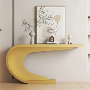 Entry Table Console Living Room Stainless Steel Modern Furniture Design Marble Centre Console Table with Marble Top Mirror - Image 6