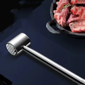 304 Stainless Steel Meat Hammer Loose Meat Tenderizer Household Steak Pork Chicken Breast Meat loosening hammer Cooking Tools - Image 3