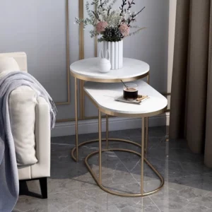 Aesthetic Nordic Luxury Coffee Tables Living Room Modern Nesting Floor Table Design Corner Stoliki Do Kawy Furniture For Home - Image 1
