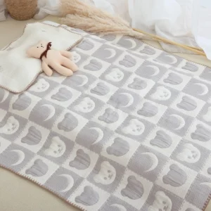 Personalized Baby Blanket Autumn and Winter Baby Blanket Multi-function Kids Cotton Blanket Infant Bedding Accessories - Image 6