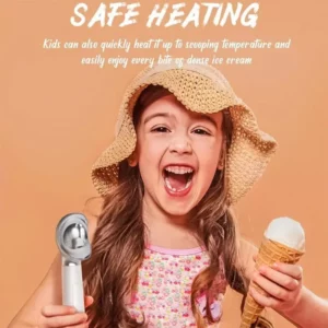 Electric Heated Ice Cream Scoop, Rechargeable Scooper For Hard Icecream, Self Heated Spoon Rust-proof Metal Easy Clear Gadgets - Image 6