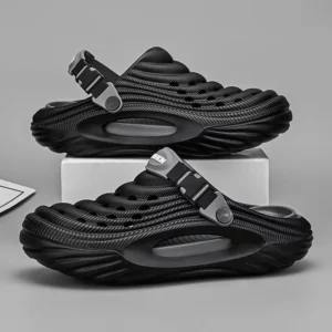 Men's Arch Support Clogs Garden Shoes Slip-on Outdoor Beach Slippers Sandals with Removable Comfort Cushion Footbed - Image 6