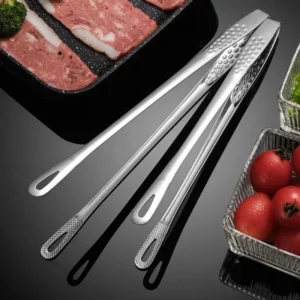Kitchen Tongs Stainless Steel Barbecue Tongs Clip BBQ Grill Meat Tongs Cooking Tweezers for Food Utensils Kitchen Tools New - Image 4