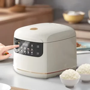 MultiCooker Electric Rice Cooker 110V 220V Non-Stick Pot 1-3 People Mini Cooking Machine Steamed Smart Rice Cooker Kitchen 2L - Image 2
