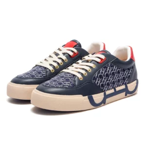 Deluxe Brand Women's Shoes Flat Casual Shoes Letter Printed Breathable Fabric Comfortable Fashion Sneakers - Image 2