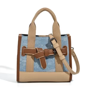 Luxury Designer Bag Tote Women Handbags Letter Shoulder Brands Soft PU Shopper Purses Spliced Color contrast Crossbody Bags - Image 6