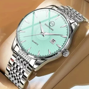 2025 New Maoyuan Luxury Watch Business Waterproof Male Clock Luminous Date Stainless Steel Square Quartz Men Watch reloj hombre - Image 1