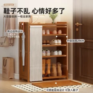 Household large-capacity dust-proof shoe rack multi-layer rental economical - Image 2