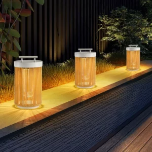 Modern Atmospheric Solar Garden Light Outdoor Light Landscape Light Household Simple And Mobile New Garden Villa Lighting - Image 5